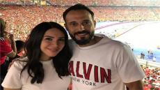 يوسف الشريف وزوجته