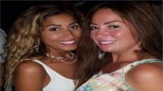 من الساحل الشمالي.. دينا الشربيني ونرمين الفقي