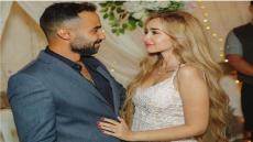 إيمي طلعت زكريا تقدم التهنئة للعروسة هنا الزاهد