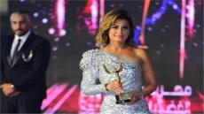 بعد تكريمها.. منة فضالي تخطف الأنظار بإطلالتها في مهرجان الفضائيات العربية