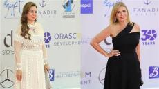 بالأبيض والأسود.. يسرا وإلهام شاهين يتألقان بحفل ختام مهرجان الجونة