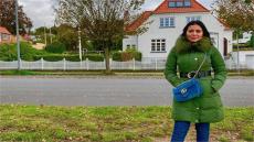 رانيا يوسف من الدنمارك لحضور عرض فيلم “ليلة حب”