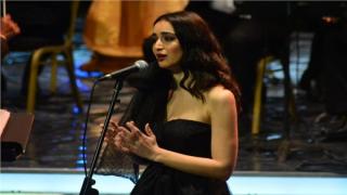 بأول ظهور لها بالأوبرا.. فايا يونان “تحيا مصر وسوريا”