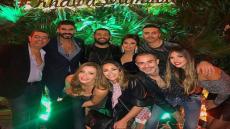 بأجواء الهالوين.. خالد سليم يحتفل بعيد ميلاده مع زوجته ونجوم الفن