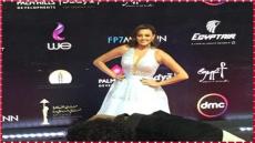 بشرى تتألق بالفضي في حفل افتتاح مهرجان القاهرة السينمائي