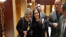 مهرجان نجم العرب يُكرم الفنانة صابرين في ظهورها الأول بعد خلع الحجاب