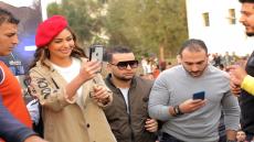 مى سليم عن تكريمها بالمنصورة.. أشعر بفرحة عارمة