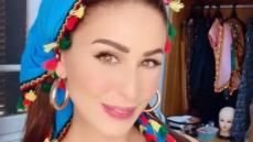 مي سليم تٌقلد نانسي عجرم في آه ونص ومتابع.. انتي احلى منها