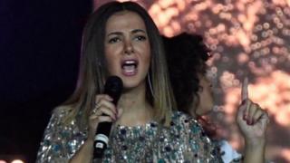 بعد نهائي أمم أفريقيا.. ردود أفعال الجمهور على دنيا سمير غانم