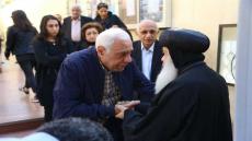 تشييع جثمان سمير سيف من كنيسة العذراء مريم وسط حزن أهل الفن