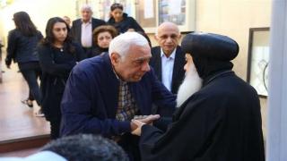 تشييع جثمان سمير سيف من كنيسة العذراء مريم وسط حزن أهل الفن