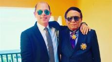 من داخل أحد النوادي الرياضية.. رامي إمام ينال إعجاب متابعيه