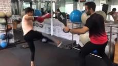 منة فضالي من الجيم والجمهور.. عاش يا وحش