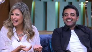 سبب انهيار عمرو محمود ياسين وزوجته في برنامج “معكم”