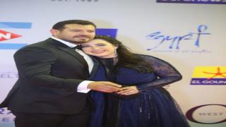 عمرو يوسف وكندة علوش يخطفان الأنظار بمهرجان الجونة