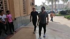 تشييع جثمان والد أكرم حسني من مسجد طلعت مصطفى