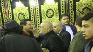 صلاح عبد الله وحكيم يقدمون واجب العزاء لأسرة الراحل شعبان عبد الرحيم