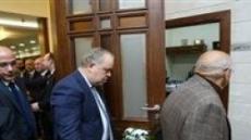 نقيب المهن التمثيلية في عزاء المخرج سمير سيف